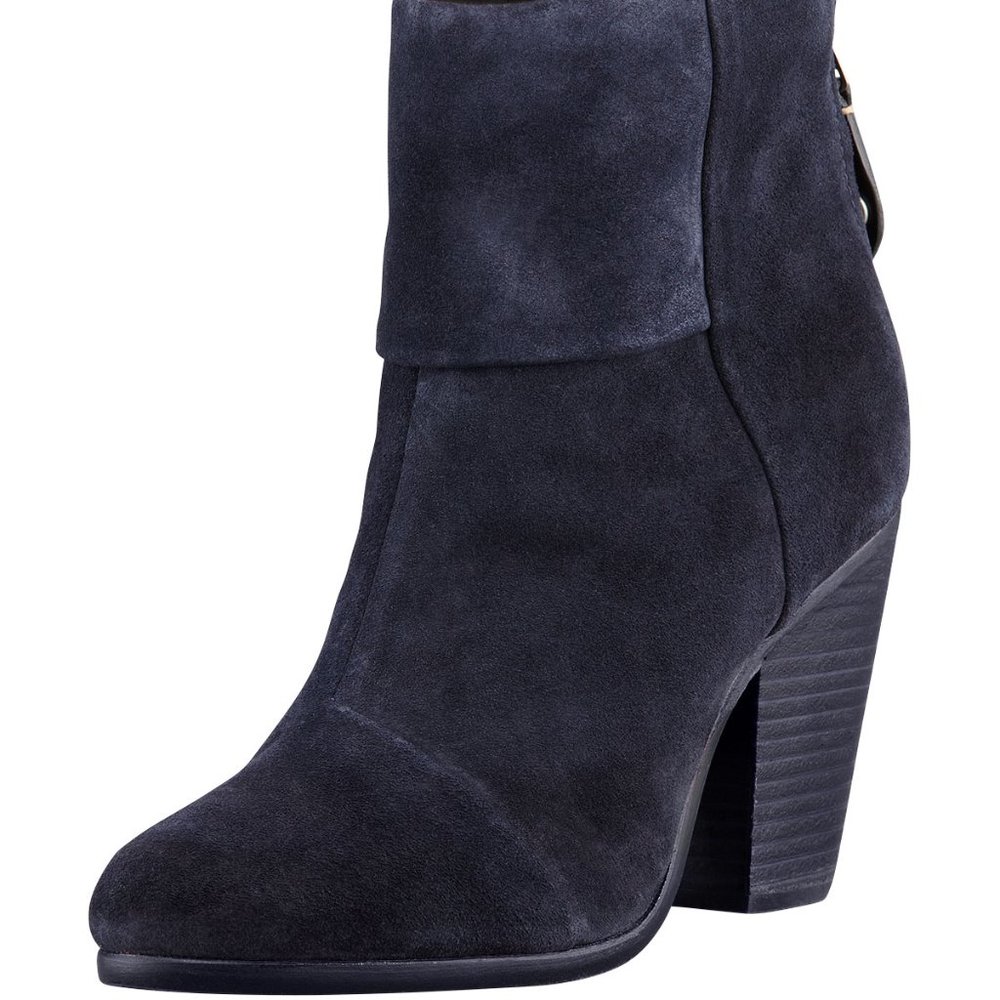 RAG & BONE NEWBURY NAVY SUEDE BOOT